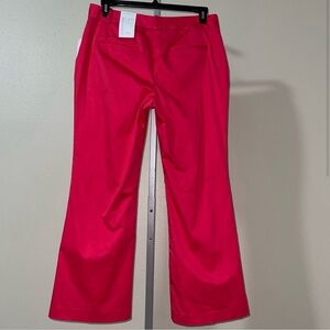 Coldwater Creek Pink Sateen Wide Leg Trouser, Size P14